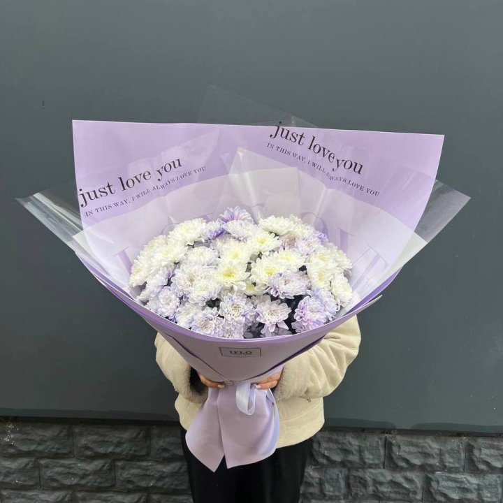 9 воздушных хризантем в Санкт-Петербурге