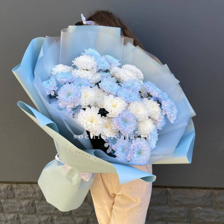  Букет "БЛЮ" с доставкой в Санкт-Петербурге