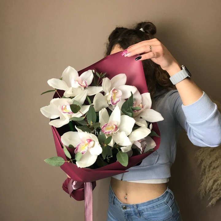 Букет орхидей №1 в Санкт-Петербурге