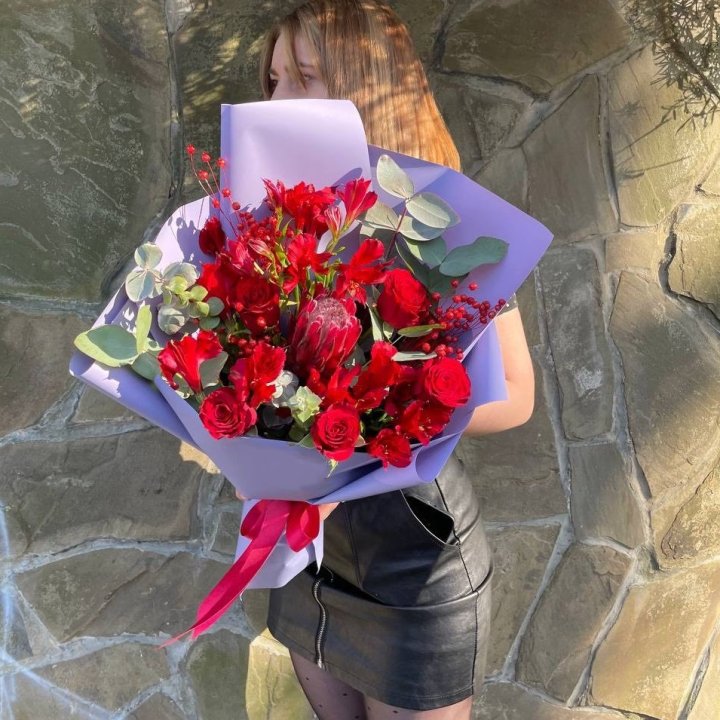 Букет c протеей "Алиса" в Санкт-Петербурге