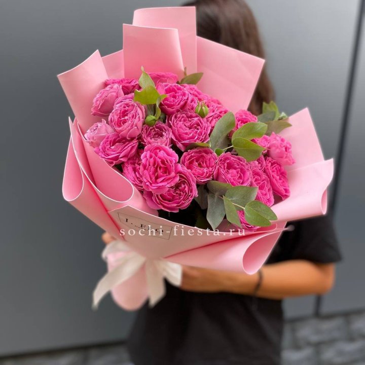 Пионовидные розы мисти баблс N.2 в Санкт-Петербурге