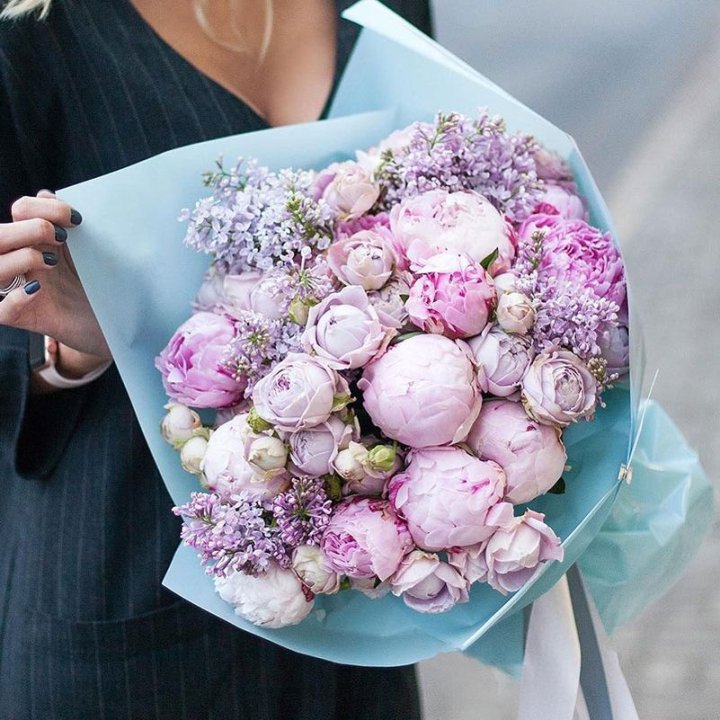 Букет "Блю логан" в Санкт-Петербурге