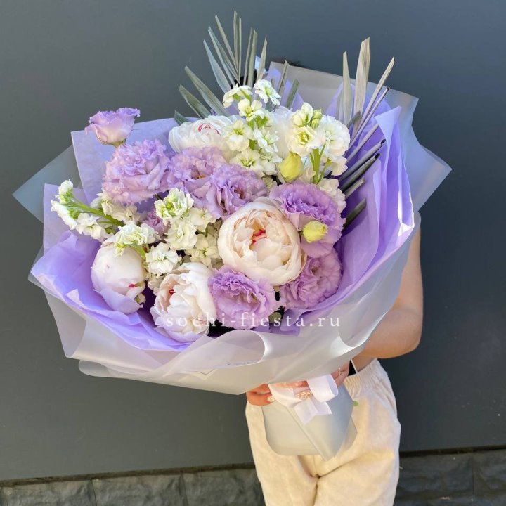  Букет "Лавандовое мороженое" в Санкт-Петербурге