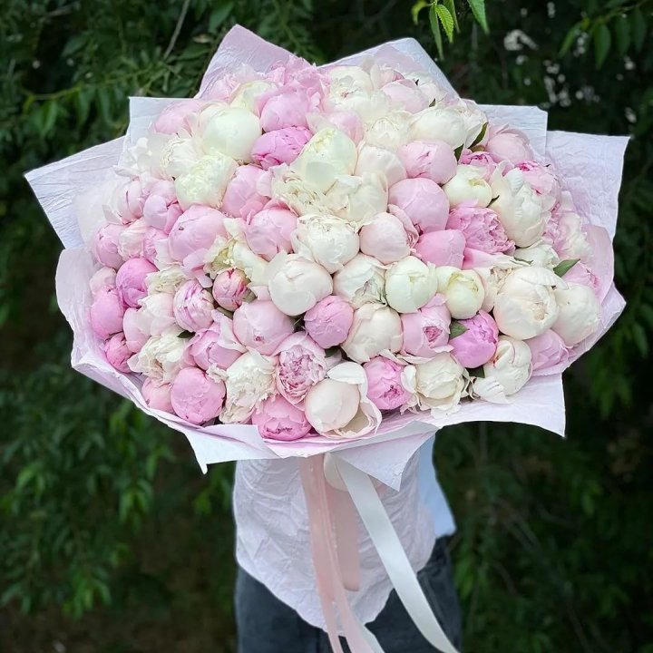 101 пион в Санкт-Петербурге