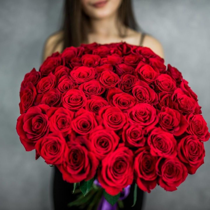 51 красная роза в Санкт-Петербурге