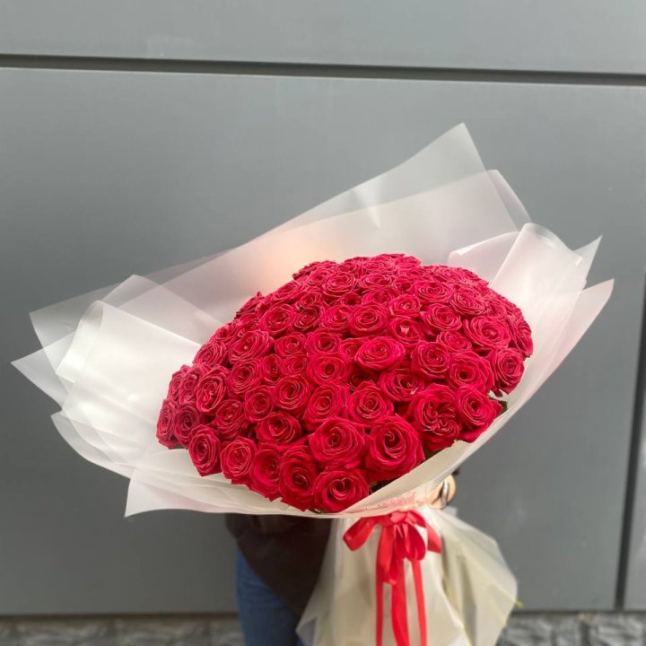 101 высокая роза в Санкт-Петербурге