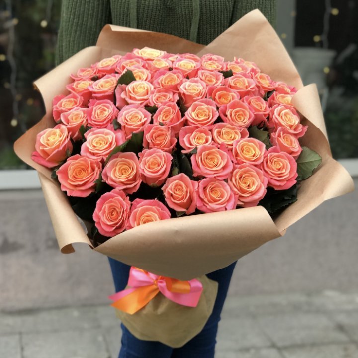 55 роз мисс пигги в Санкт-Петербурге