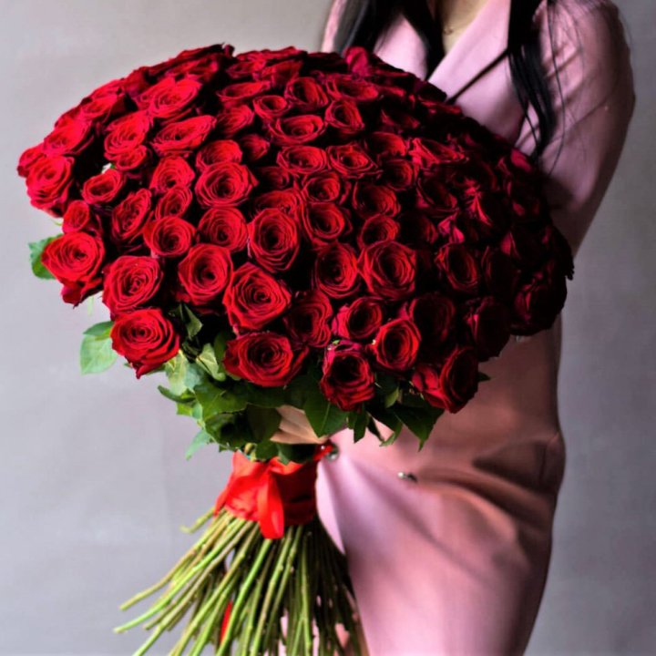 101 высокая роза в Санкт-Петербурге