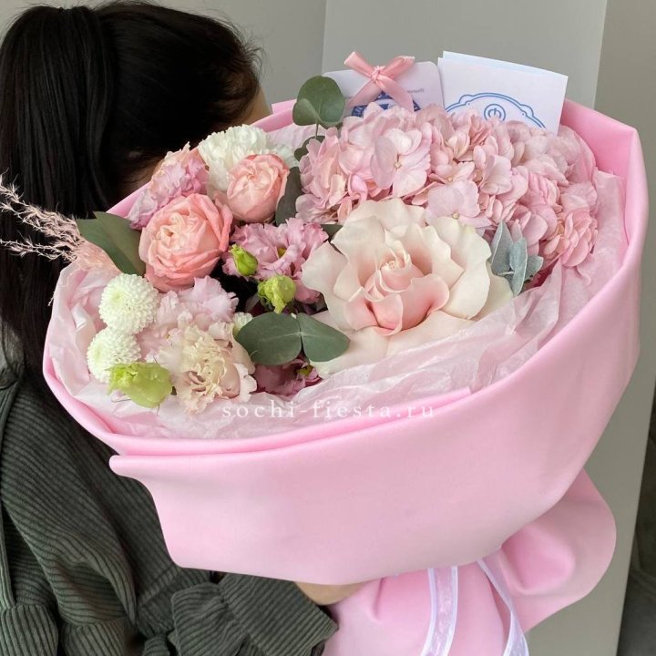 Авторский букет "Пинки" в Санкт-Петербурге