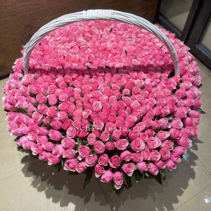 501 розовая роза в Санкт-Петербурге