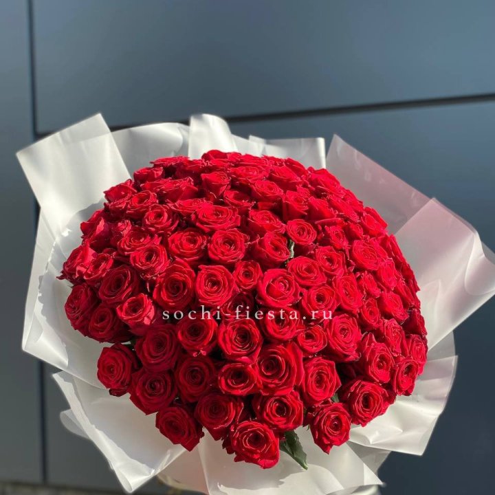 101 высокая роза в Санкт-Петербурге