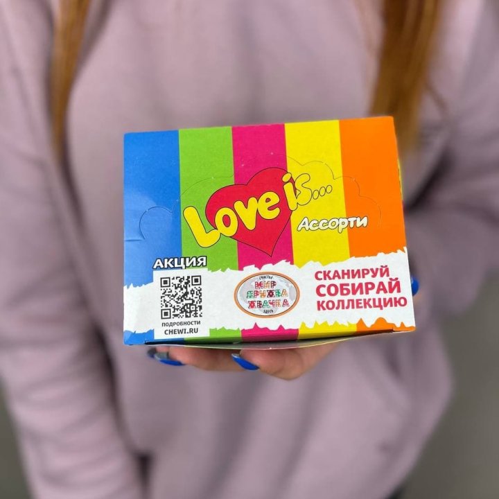 Жевательная резинка "Любовь это..." в Санкт-Петербурге