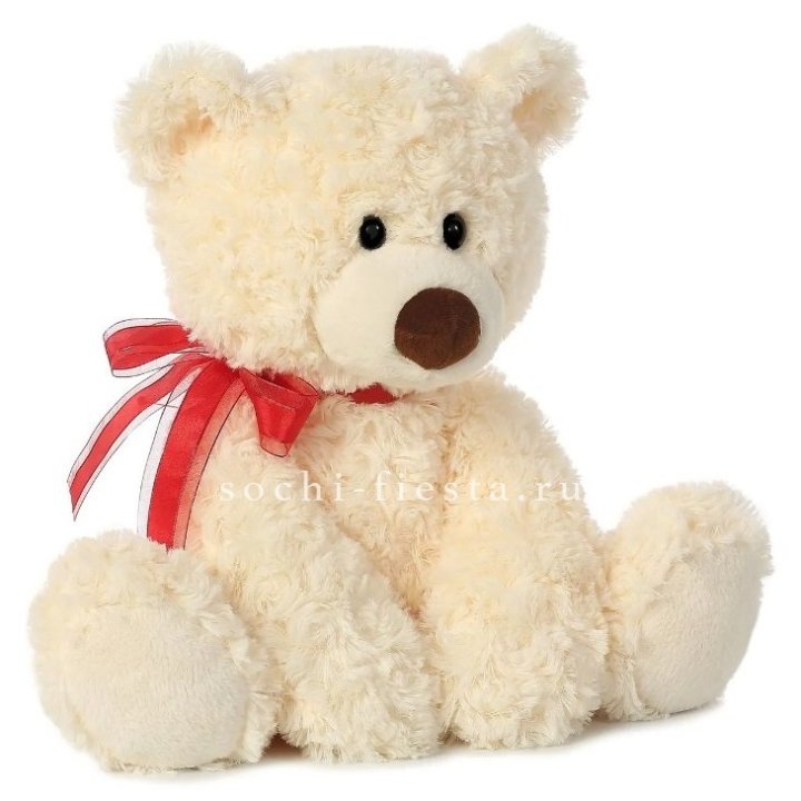 Белый плюшевый мишка  в Санкт-Петербурге
