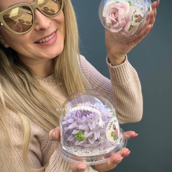 Зефир пион, роза (штучно) в Санкт-Петербурге