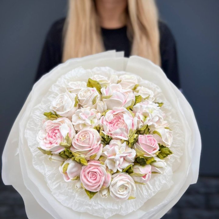 Сладкий букет из ЗЕФИРА нежный в Санкт-Петербурге